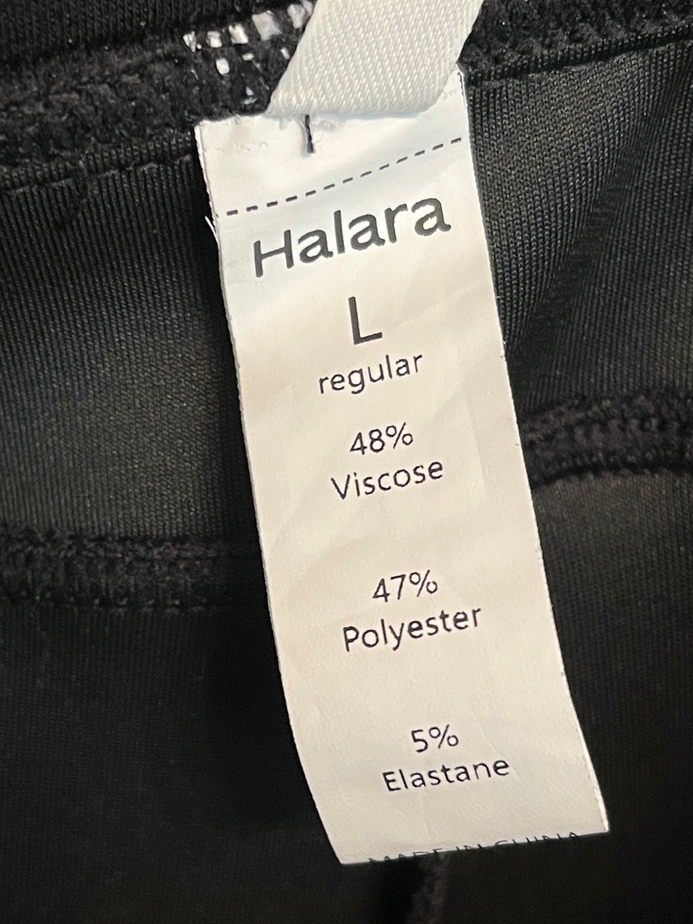 Halara Flex High Waisted Body Sculpt Waist-Slimming Wide-Leg Pants Pockets large - Picture 7 of 7